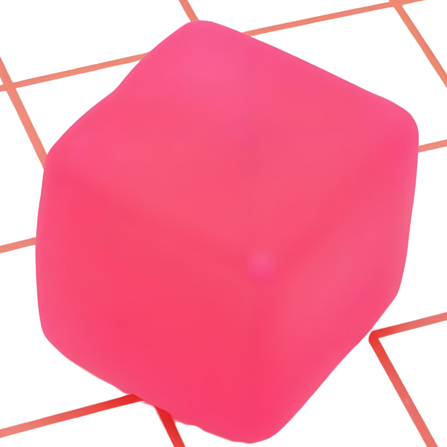 Toys Den Sensory Stress Cube Balls Red Colour
