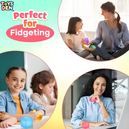 Adult squeezing Toys Den fidget stress ball for focus and relaxation